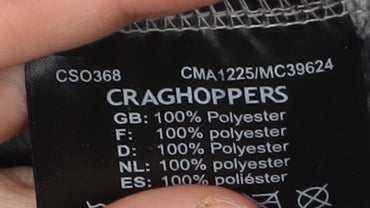 Craghoppers Men's XL Grey 1/2 Zip Sweatshirt