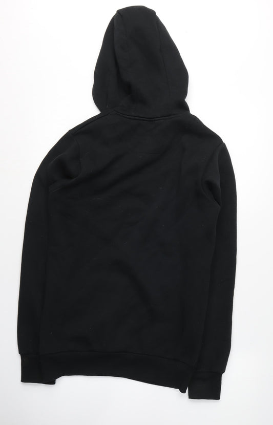 McKenzie Men's Black Pullover Hoodie - XS, Logo, Fleece