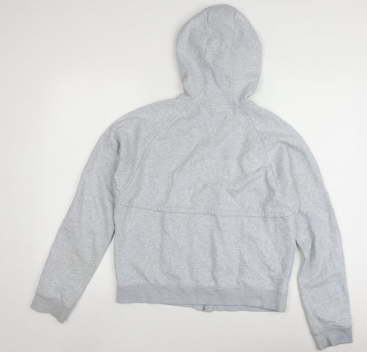 Under Armour Women's Grey Full Zip Hoodie Size M