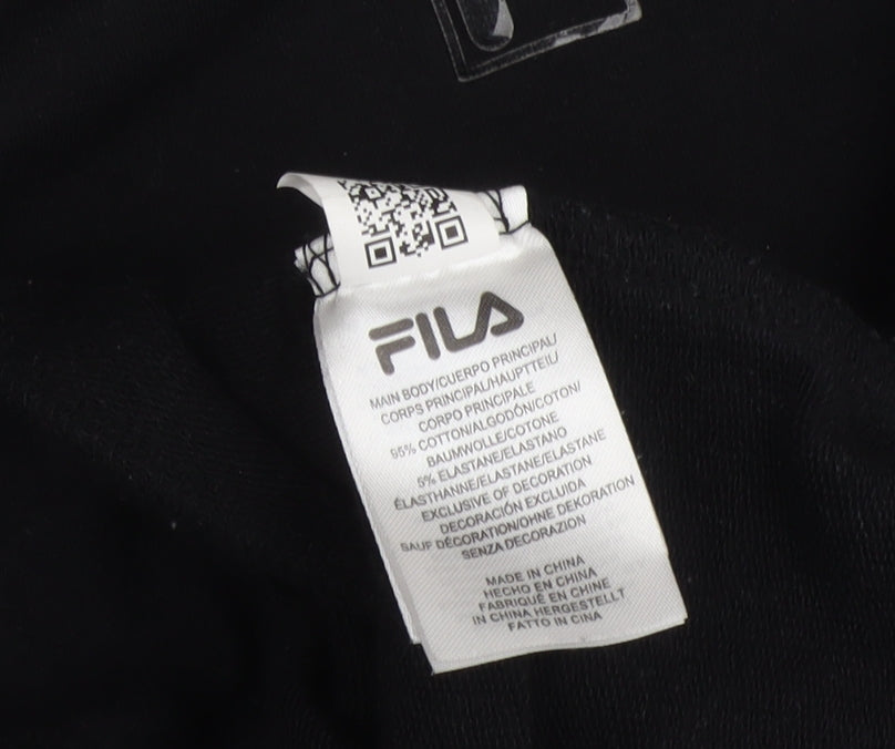 FILA Men's Black XL Pullover Sweatshirt