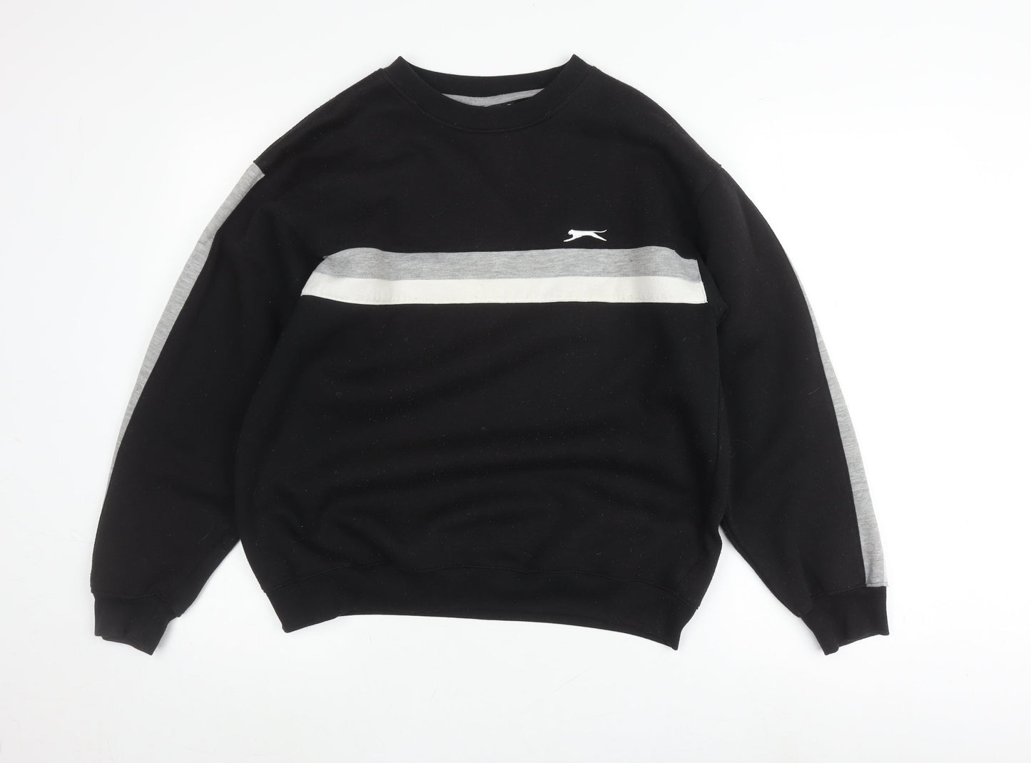 Slazenger Men's Black Pullover Sweatshirt - Size S