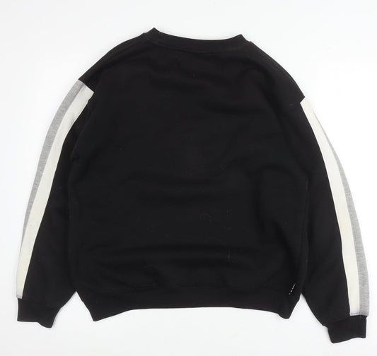 Slazenger Men's Black Pullover Sweatshirt - Size S