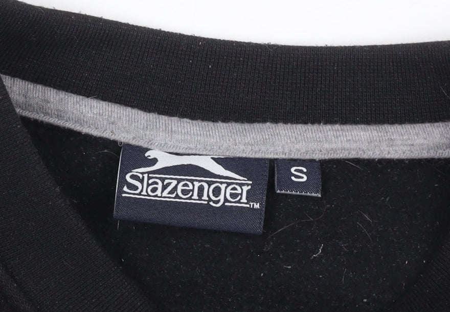Slazenger Men's Black Pullover Sweatshirt - Size S