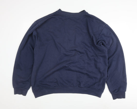 Levi's Men's Blue XL Pullover Logo Sweatshirt