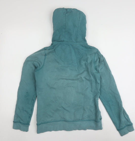 Mandala Women's Blue Full Zip Hoodie Size 8
