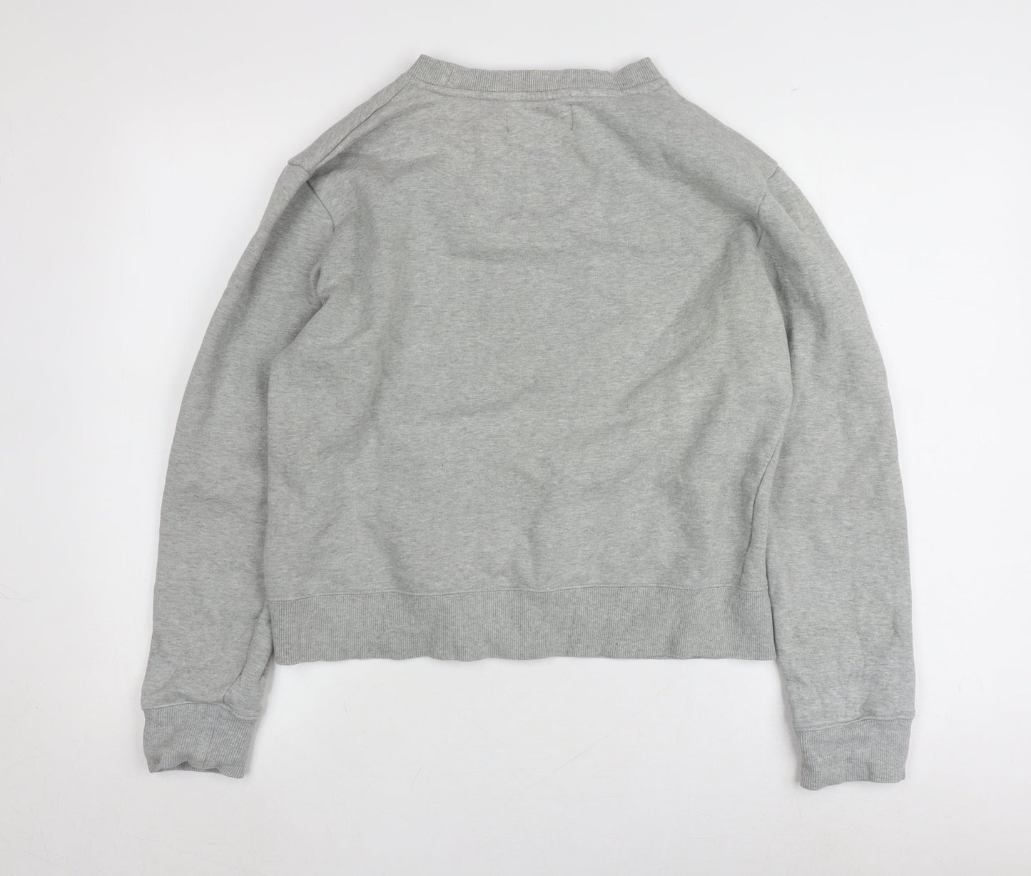 Fila Men's Grey Logo Sweatshirt Size L