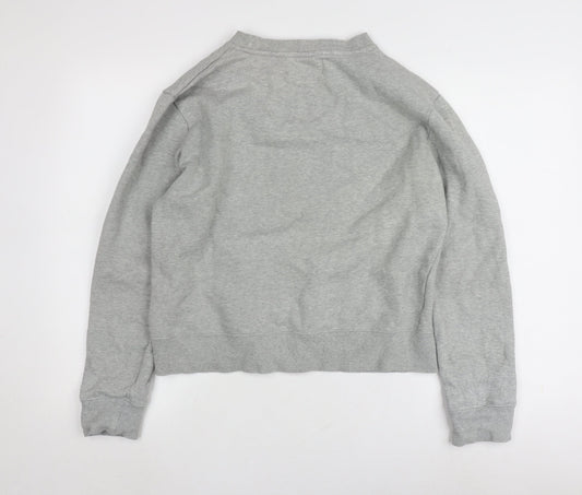 Fila Men's Grey Logo Sweatshirt Size L