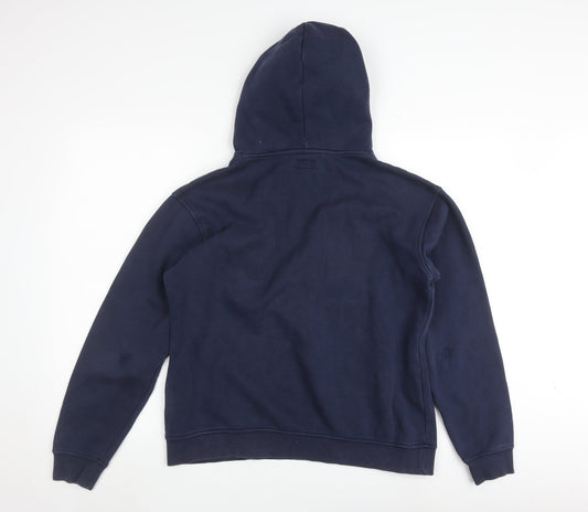 Tommy Jeans Men’s Blue Pullover Hoodie - Medium