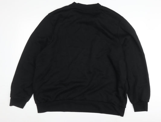 Slazenger Men's Black 2XL Pullover Sweatshirt