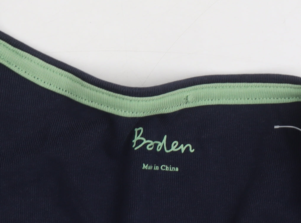 Boden Women's Blue Long Sleeve T-Shirt Size 10