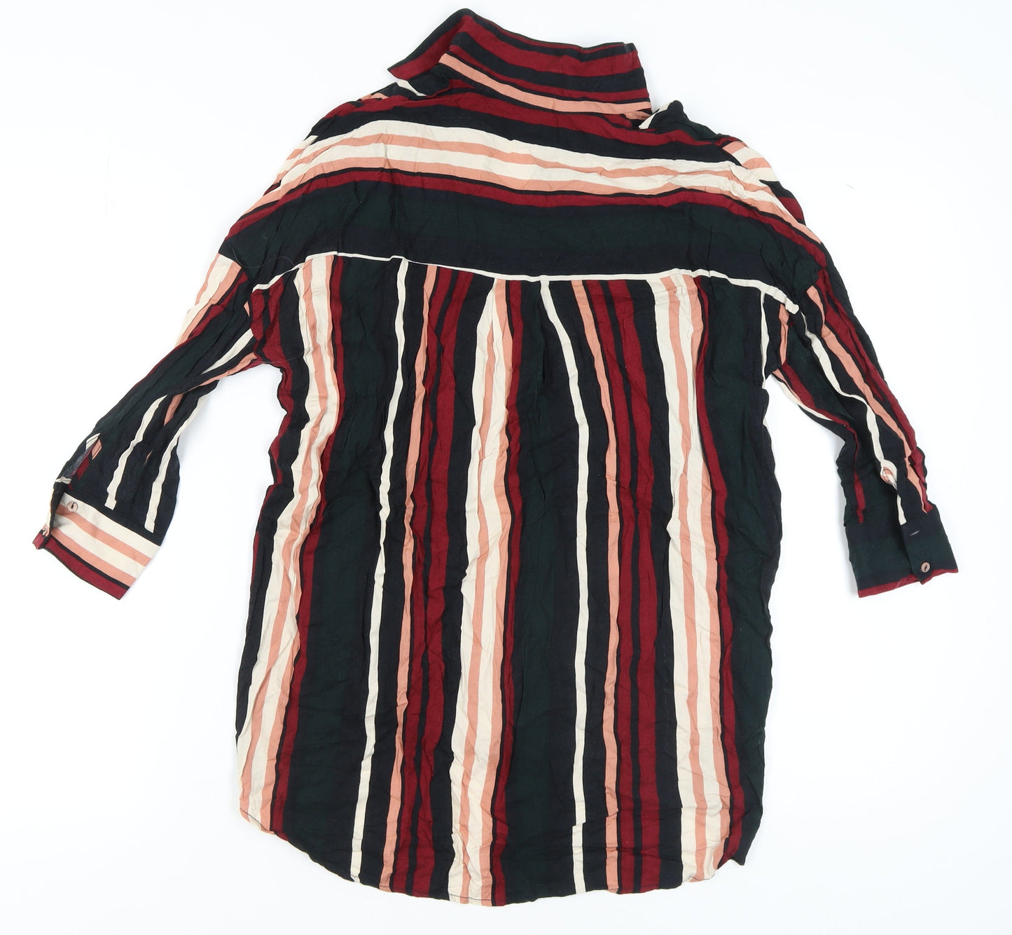 Stradivarius Women's Multicoloured Striped Blouse, Size S