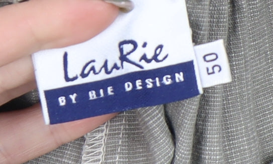 LauRie Grey Women's M Shorts, Cotton Blend, Casual Wear