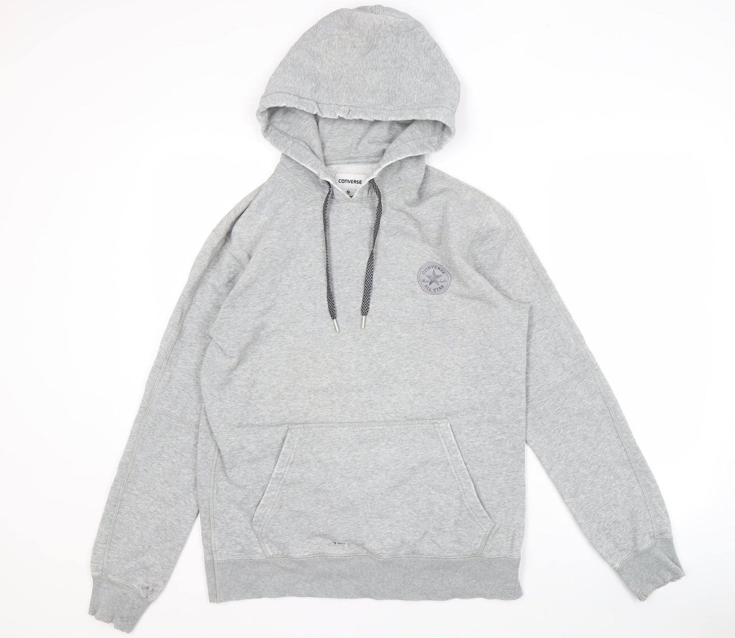 Converse Men's Grey Pullover Hoodie S