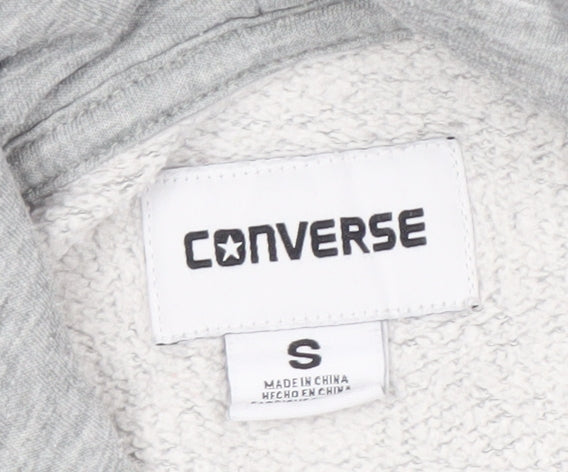 Converse Men's Grey Pullover Hoodie S