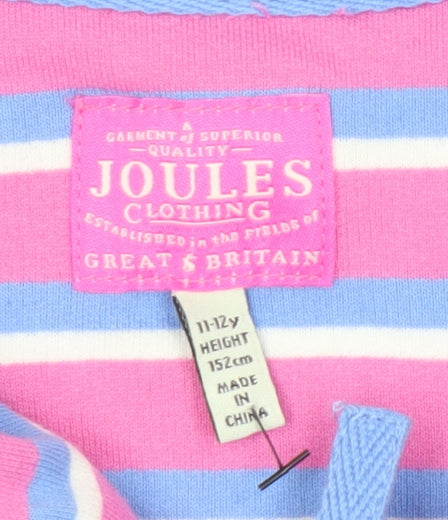 Teens UK 152 Regular Joules Multicoloured Full Zip Sweatshirt