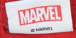 Marvel Boys Red Iron Man Long Sleeve T-Shirt, 5-6Y