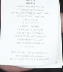 Michael Kors Women's Black Lace-Up Blouse L