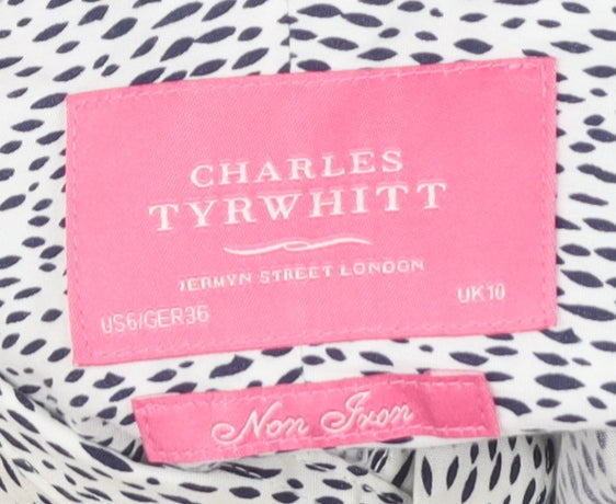 Charles Tyrwhitt Women’s Multicoloured Button-Up Shirt UK 10