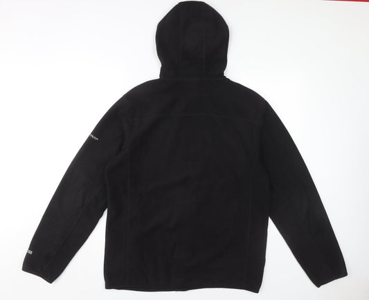 Trespass Men's Black Hooded Zip Jacket - L