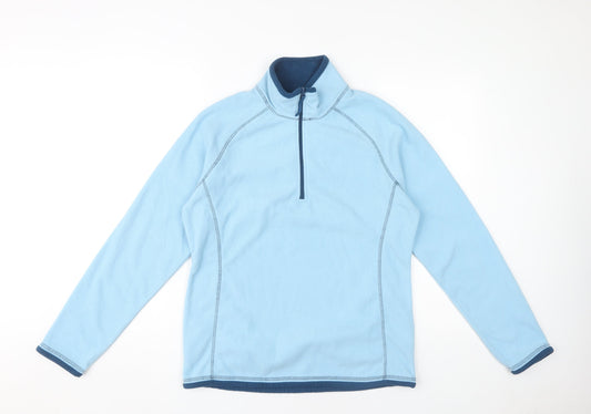 Mountain Warehouse Women’s Blue Fleece Sweatshirt Size 12