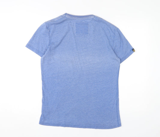 Superdry Men's Blue Vintage S T-Shirt - Limited Edition