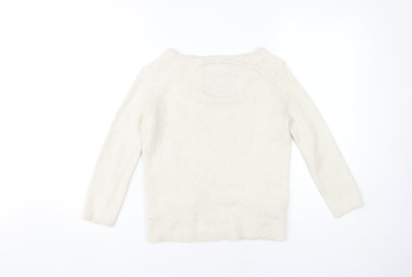 Superdry Women's Ivory Knit Jumper XS