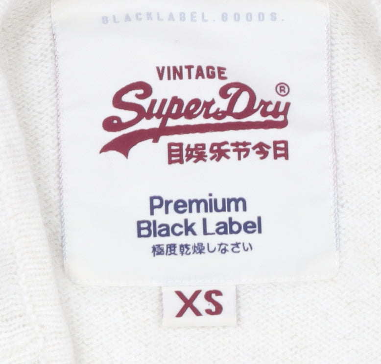 Superdry Women's Ivory Knit Jumper XS