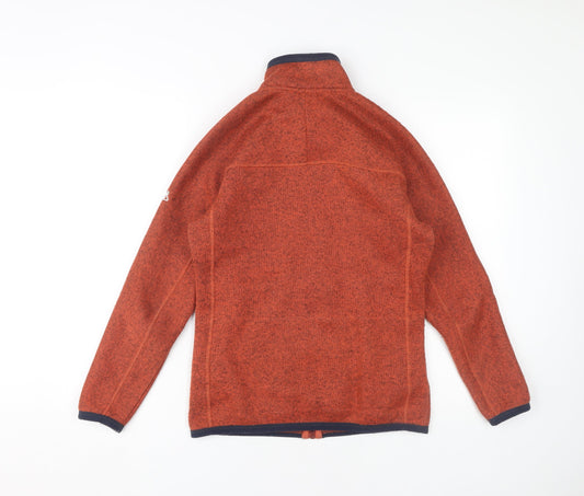 Craghoppers Women's Orange Fleece Jacket Size 10