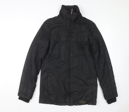 Firetrap Men's Black XS Basic Jacket Casual