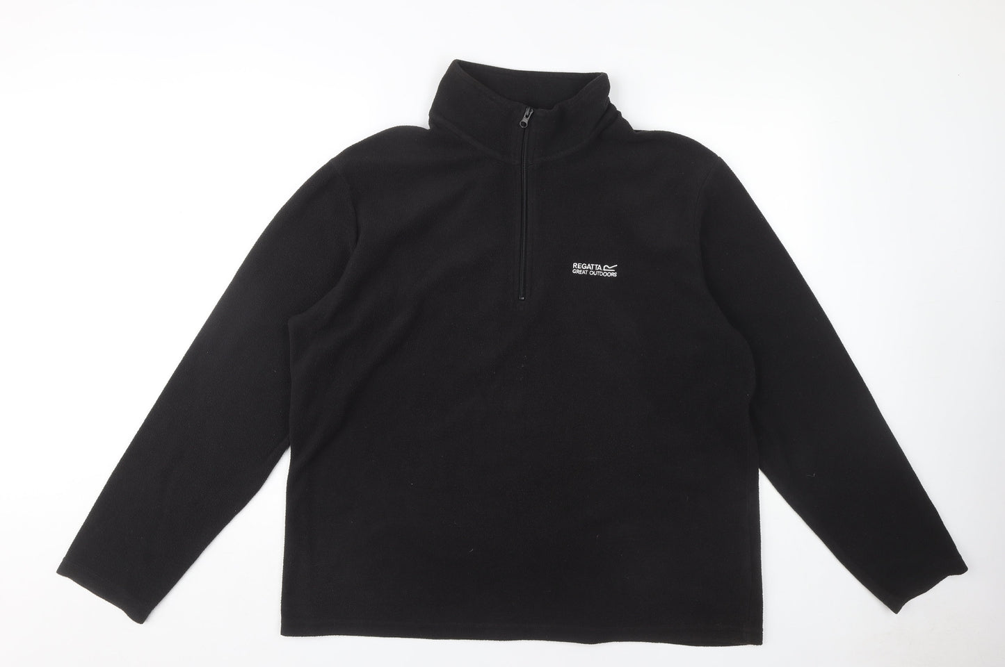 Regatta Men's 2XL Black Fleece Pullover Sweatshirt