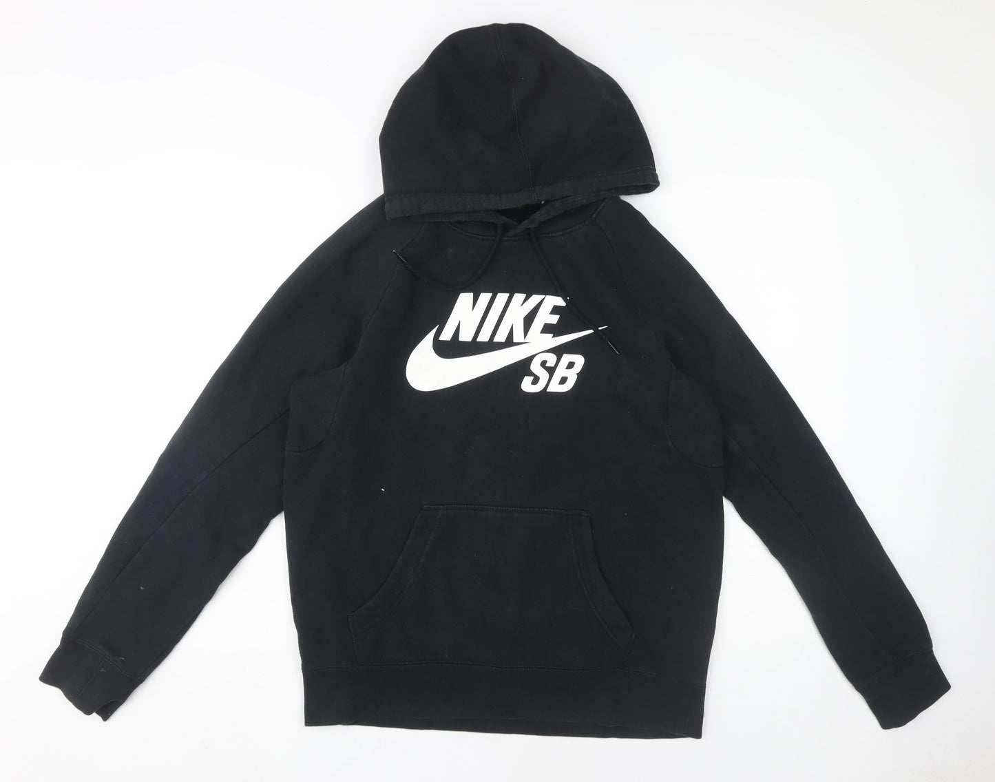 Nike Men's Black Hoodie S Pullover Logo