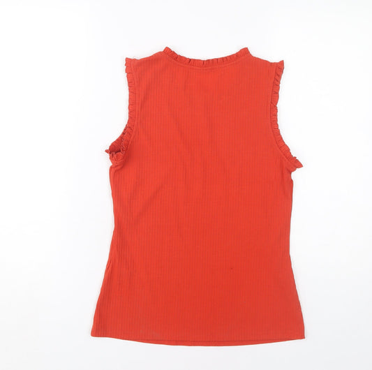 Jacqueline de Yong Women's Red Sleeveless Tank Top