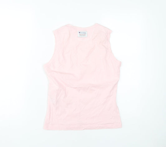Champion Women's Pink XL Sleeveless Tank Top