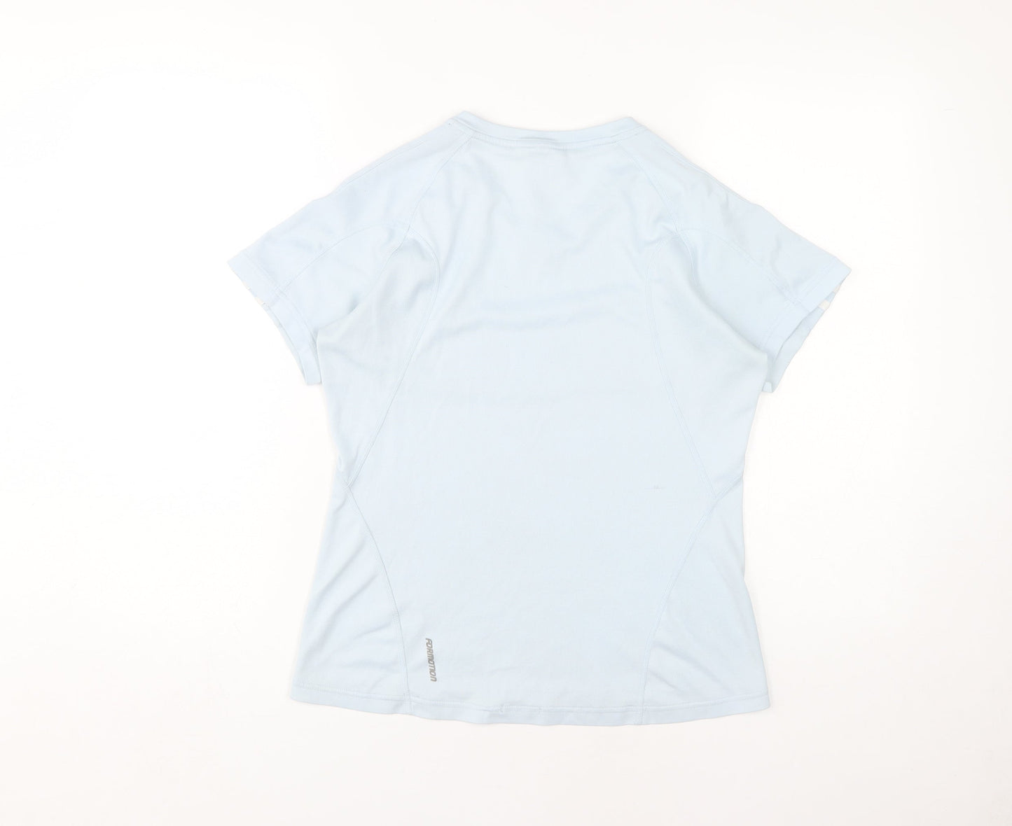 Adidas Women's Blue V-Neck Athletic T-Shirt