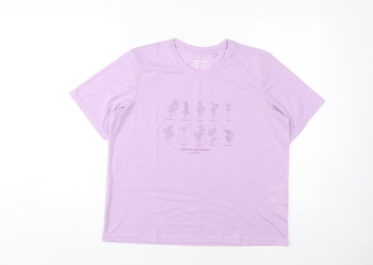 Craghoppers Women’s Purple T-Shirt Size 12