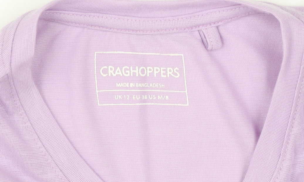 Craghoppers Women’s Purple T-Shirt Size 12