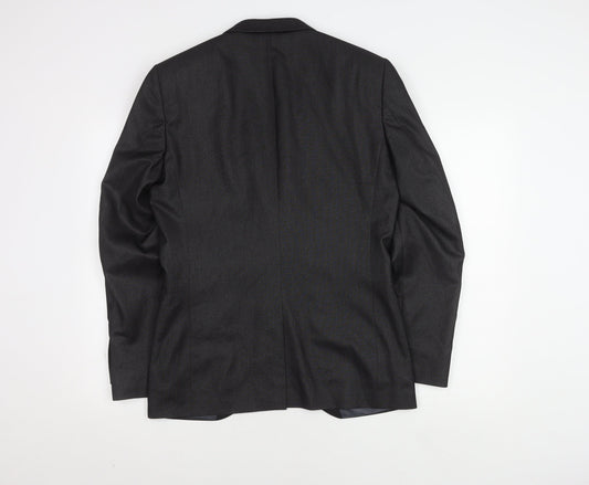 Next Black Men’s 38R Suit Jacket Formal Classic