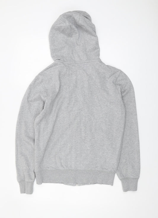 New Balance Men's Grey Full Zip Hoodie - Size S