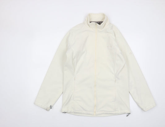 Craghoppers Women's White Fleece Jacket, Size 12