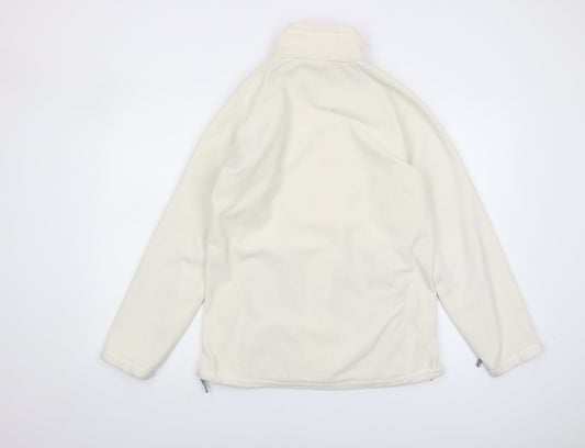 Craghoppers Women's White Fleece Jacket, Size 12