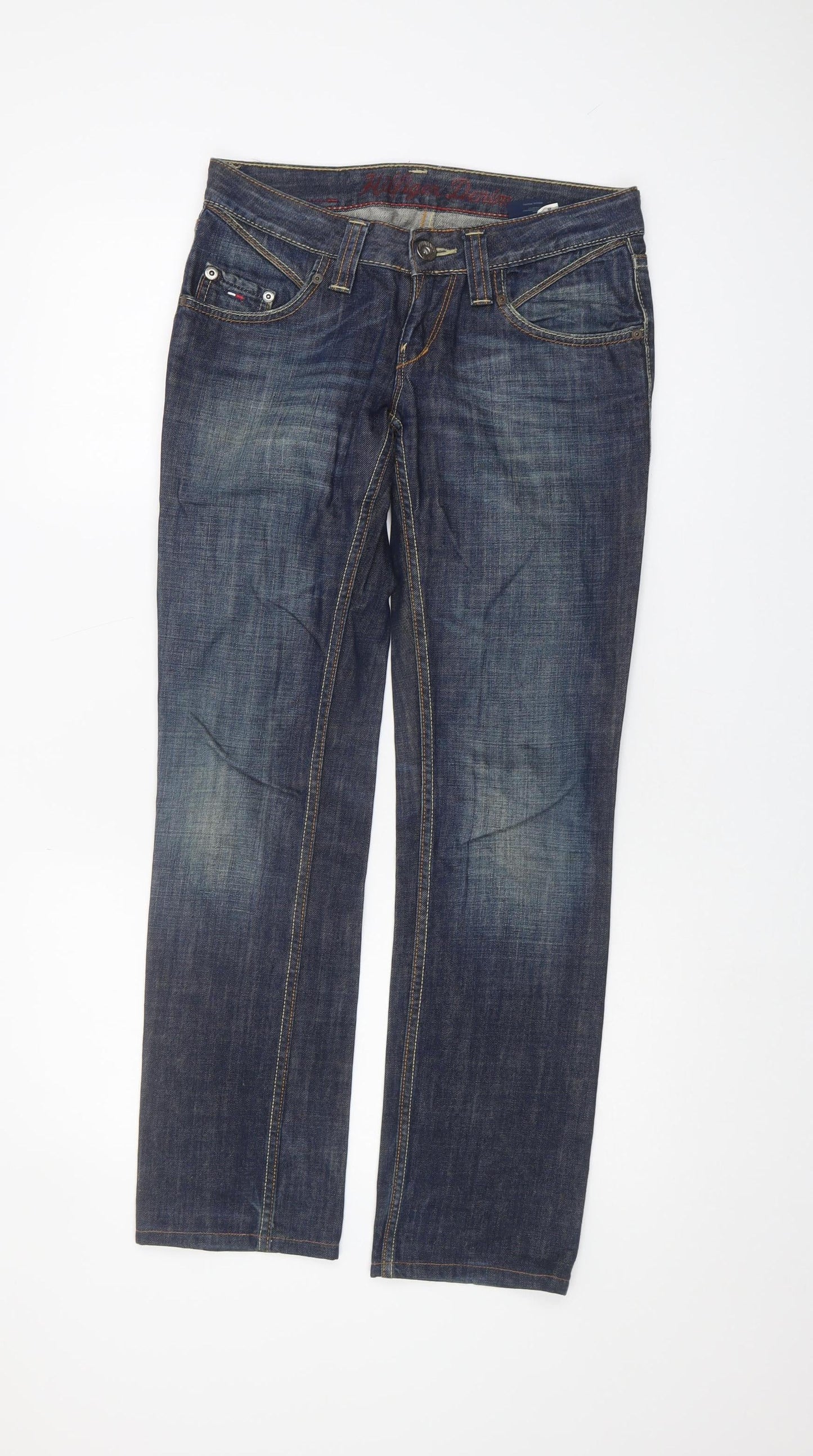 Tommy Hilfiger Women's Blue Jeans, Size 8, Dark Wash