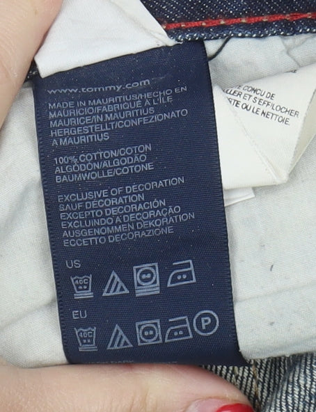 Tommy Hilfiger Women's Blue Jeans, Size 8, Dark Wash