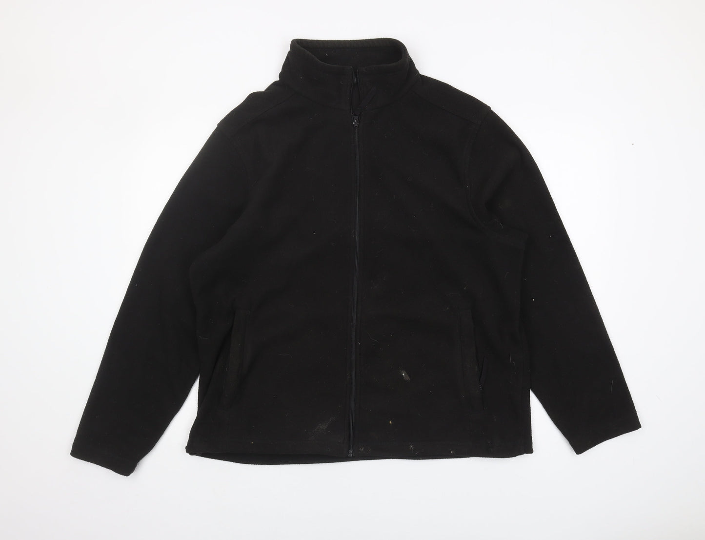 Regatta Men's Black XL Full Zip Fleece Jacket