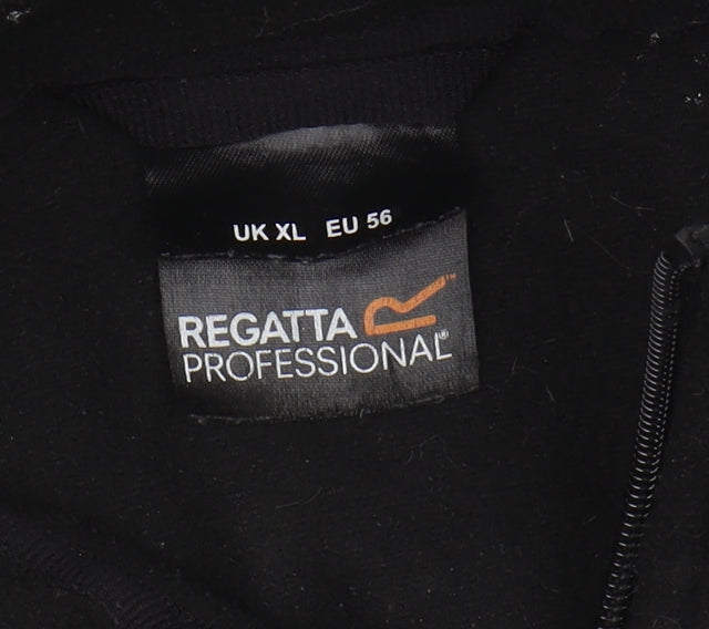 Regatta Men's Black XL Full Zip Fleece Jacket