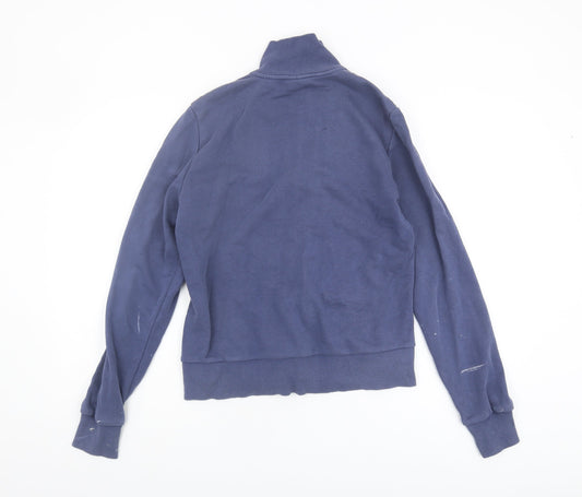 Nike Unisex Blue Full Zip Jacket L Sports Style