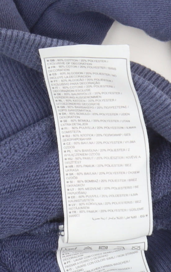 Nike Unisex Blue Full Zip Jacket L Sports Style