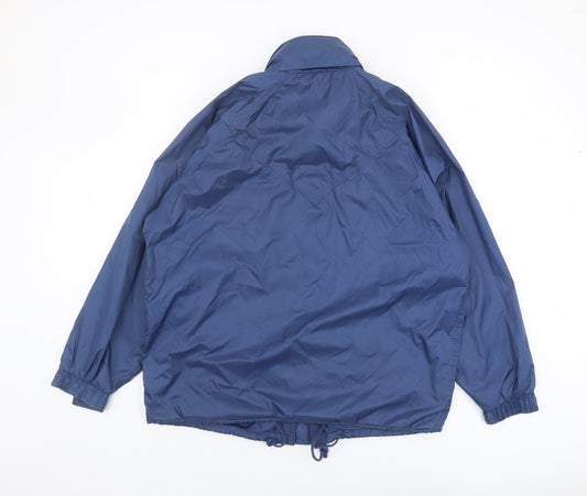 Trespass Men's Blue Windbreaker Jacket M
