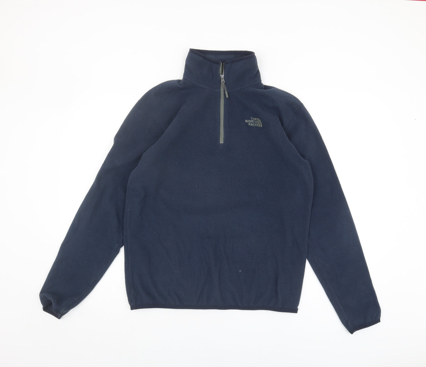 The North Face Men's Blue Pullover Sweatshirt, S