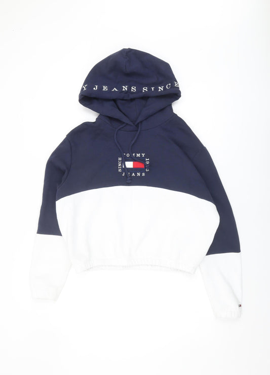 Tommy Jeans Women's Multicolour S Logo Hoodie
