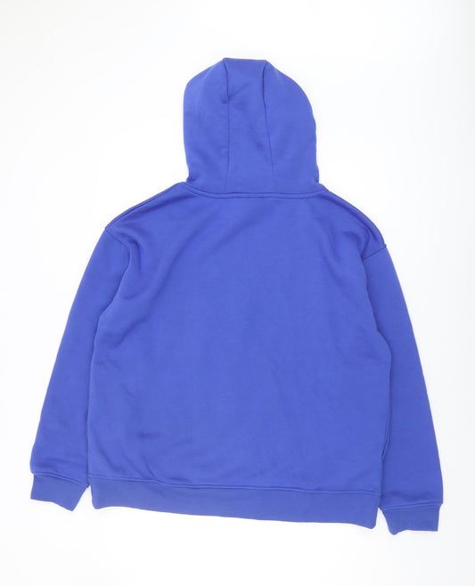 Disney Unisex Blue Hoodie L - Mickey Mouse Graphic Long Sleeve